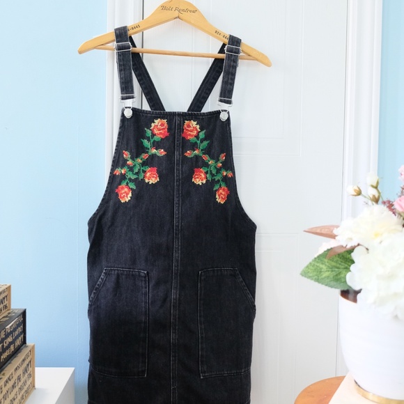 Topshop Overall Dress - Picture 2 of 5